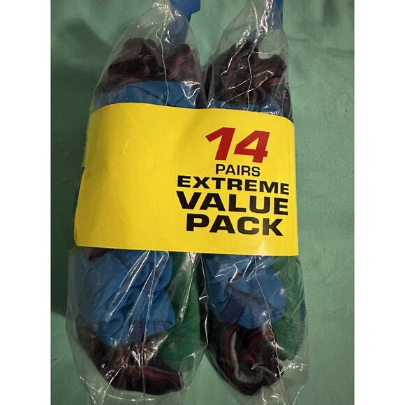 Hanes Boy's Tagless Boxer Briefs-Size Large (14-16)Comfort Soft Wicking 14 Pack - Picture 2 of 4